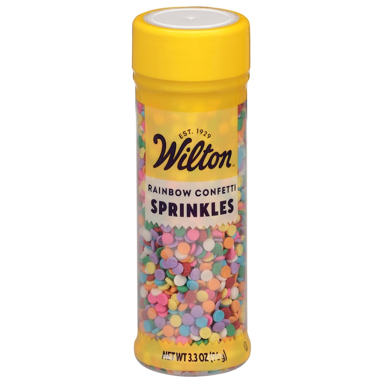 Wilton Confetti Rainbow Sprinkles Mix – 3.3 oz.