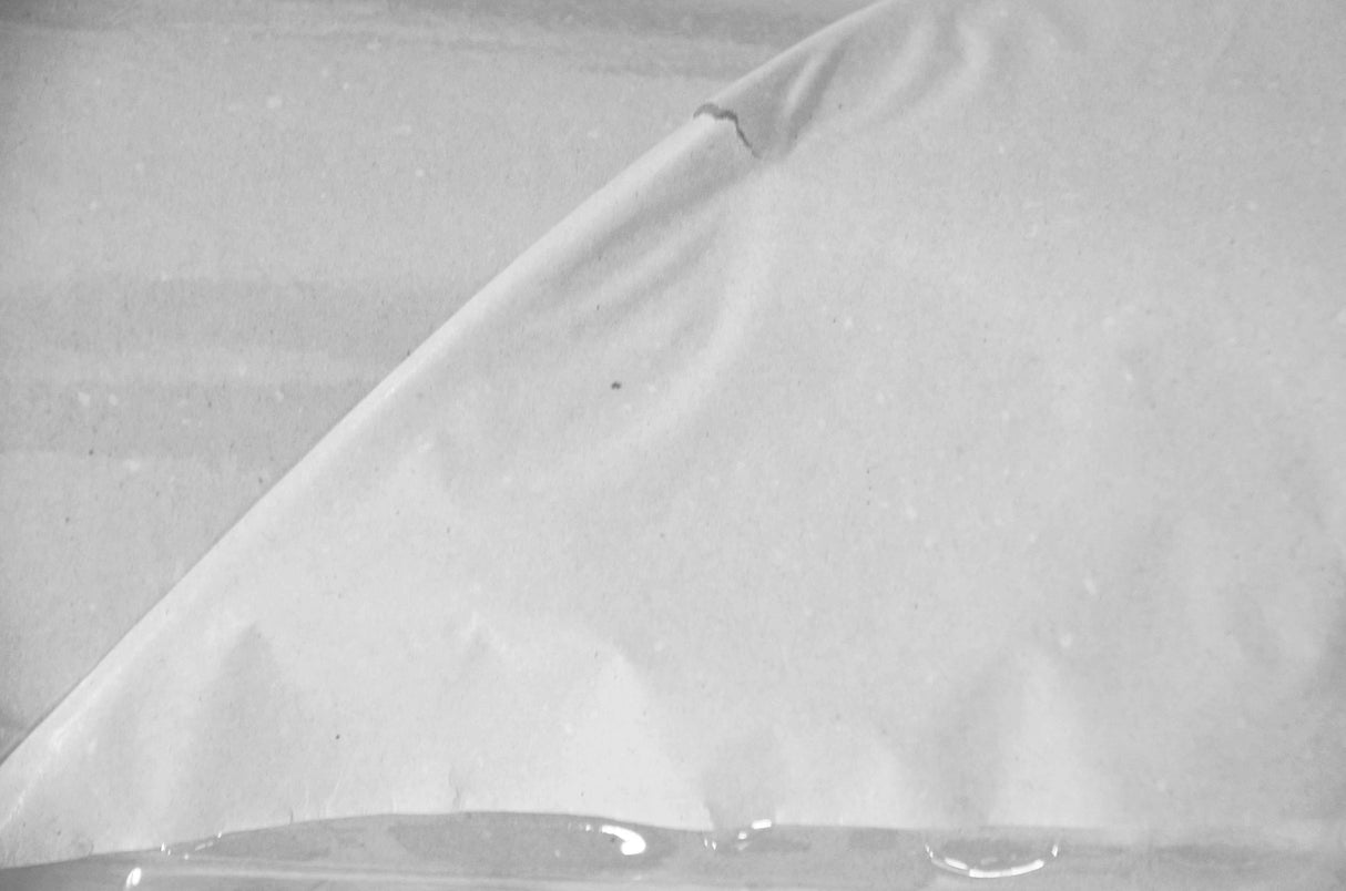 Clear Vinyl PVC Fabric - Clear Sheer, 10 Gauge, 54" Width (1 Yard)