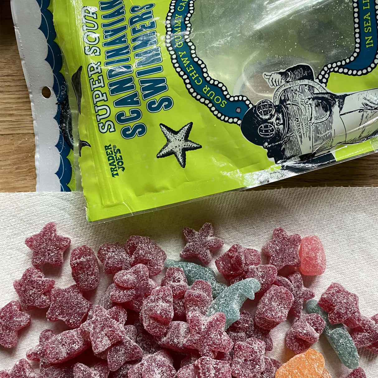 Trader Joe's Super Sour Scandinavian Swimmers | 14 oz