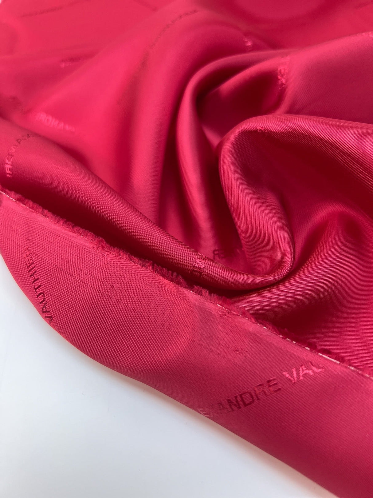 Viscose Lining Twill Red Shade