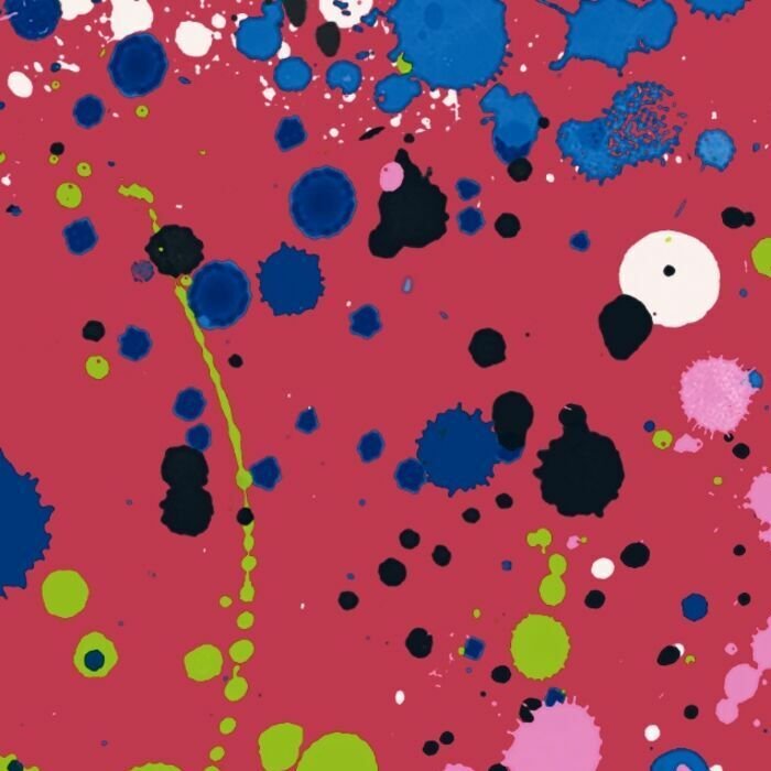 Printed Spandex Colorsplash Geometric Stretch Fabric