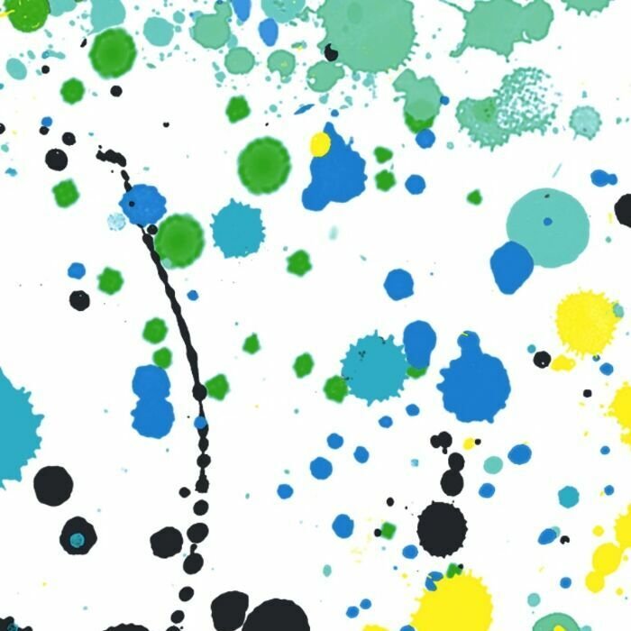 Printed Spandex Colorsplash Geometric Stretch Fabric