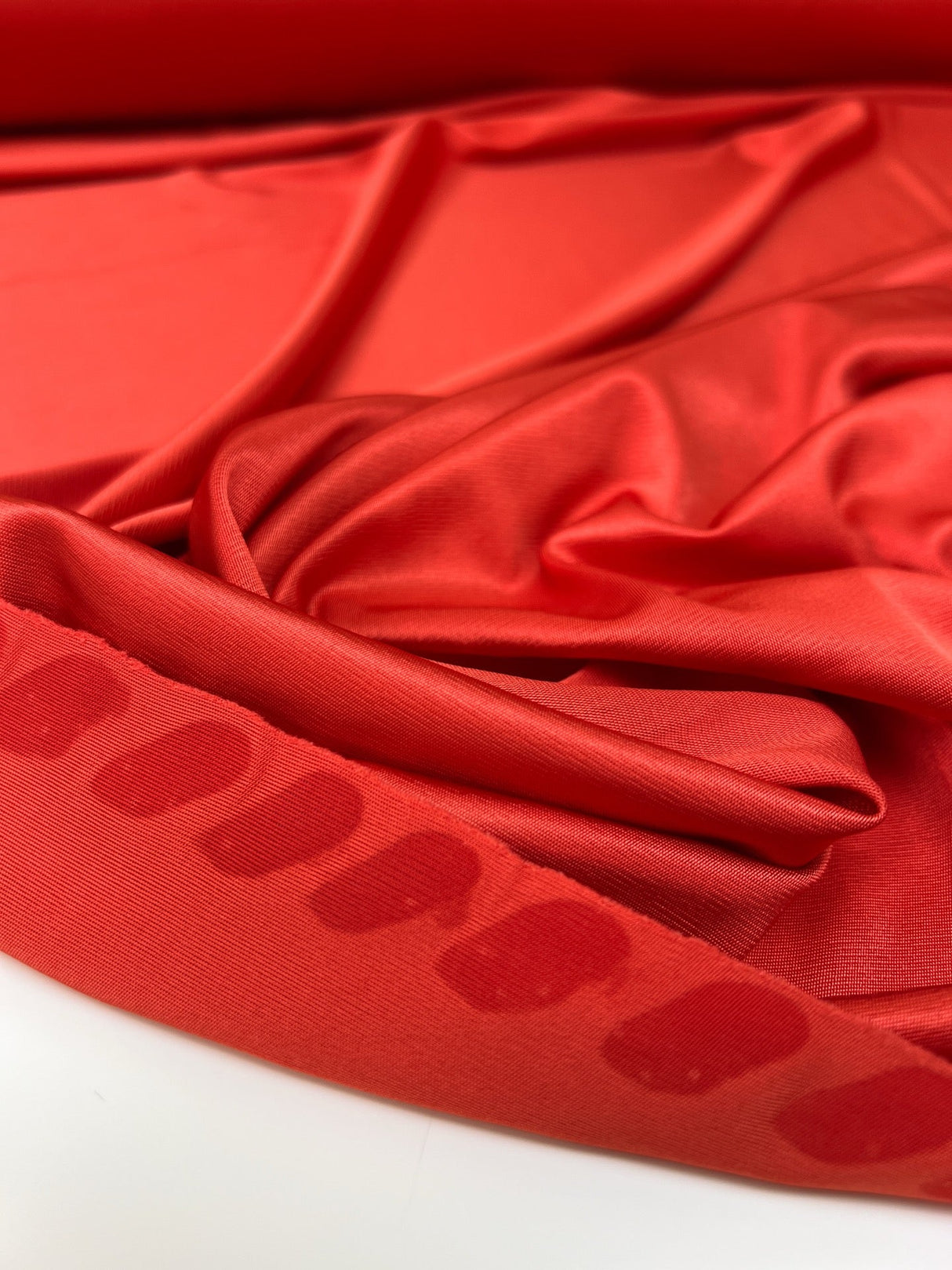 Viscose Elastane Moiré Knit Red