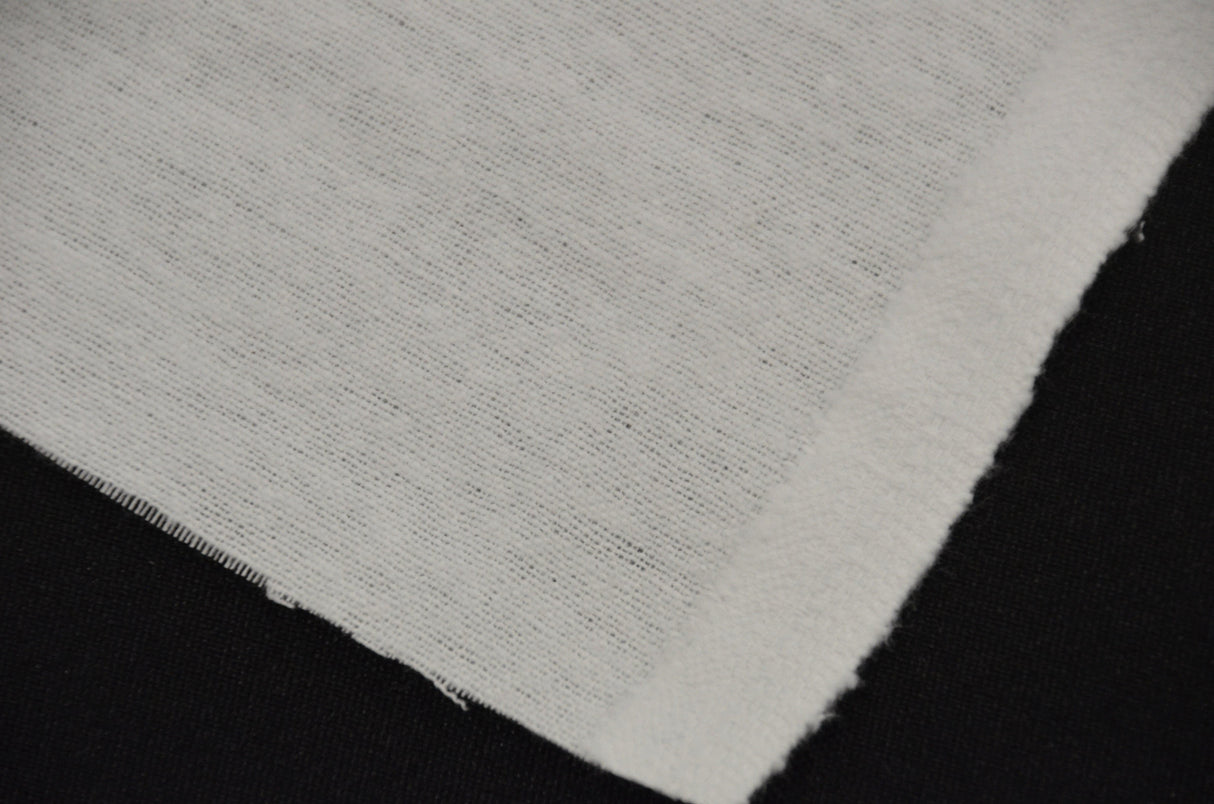 100 Percent Cotton White Flannel Fabric - White Solid, 60" Width (By The Continuous Yard)