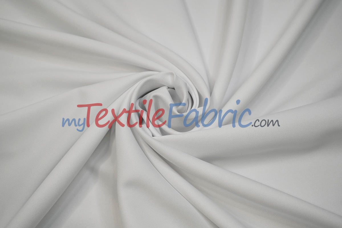 Polyester Gabardine Fabric - Multiple Colors, 58" Width (1 Yard)