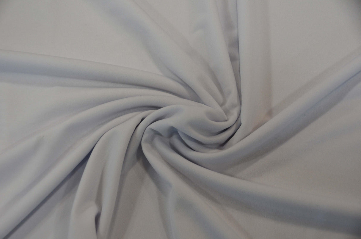 ITY Knit Polyester Spandex Fabric - Solid Interlock Twist Yarn, 58/60" Width, Multiple Colors (1 Yard)