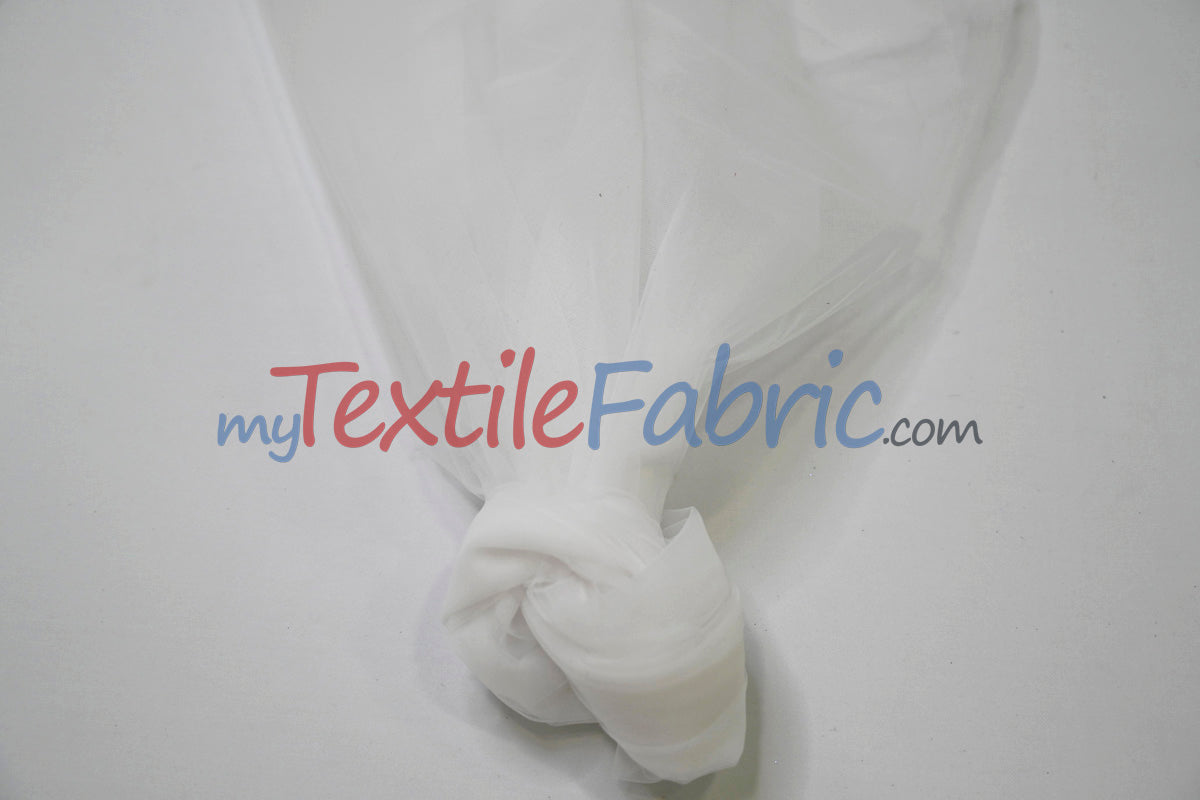 Micro Mesh Polyester Fabric - Sheer Soft Stretch Tulle, 58/60" Width, Multiple Colors (1 Yard)