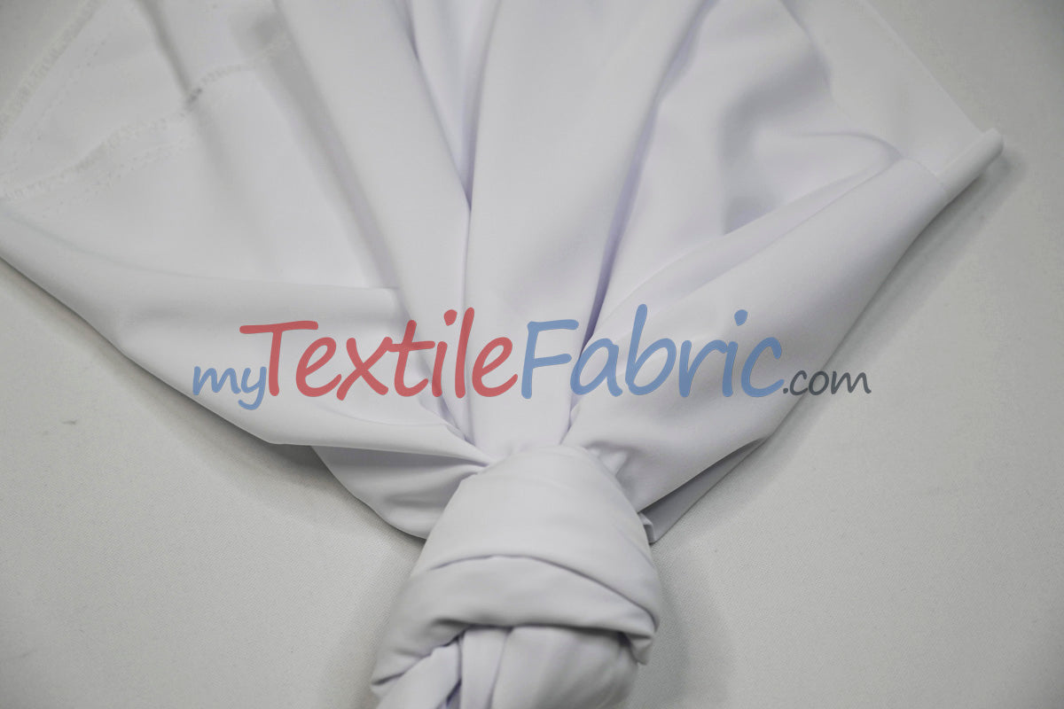 Peachskin Polyester Fabric - Solid Matte Finish, 58/60" Width (1 Yard)
