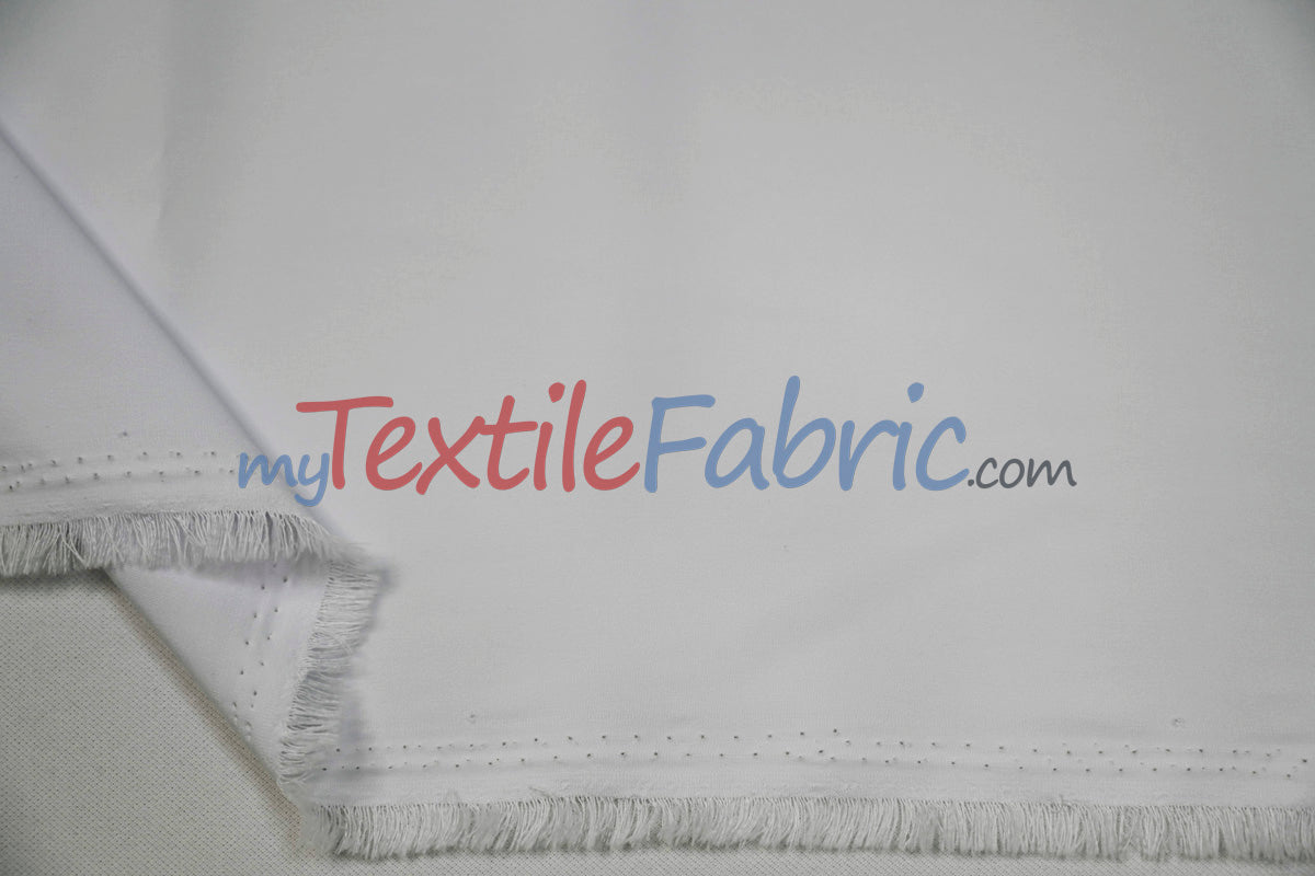 Peachskin Polyester Fabric - Solid Matte Finish, 58/60" Width (1 Yard)