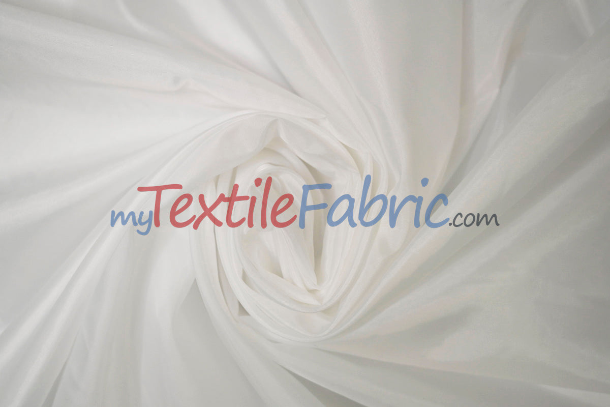 Polyester Lining Fabric - 100 Percent Polyester, Solid, 58/60" Width (Continuous Yards)