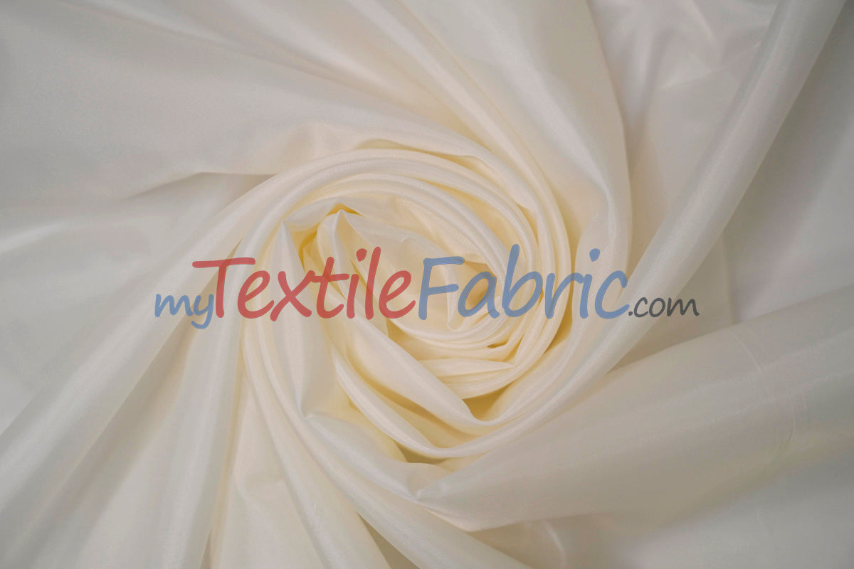Polyester Lining Fabric - 100 Percent Polyester, Solid, 58/60" Width (Continuous Yards)