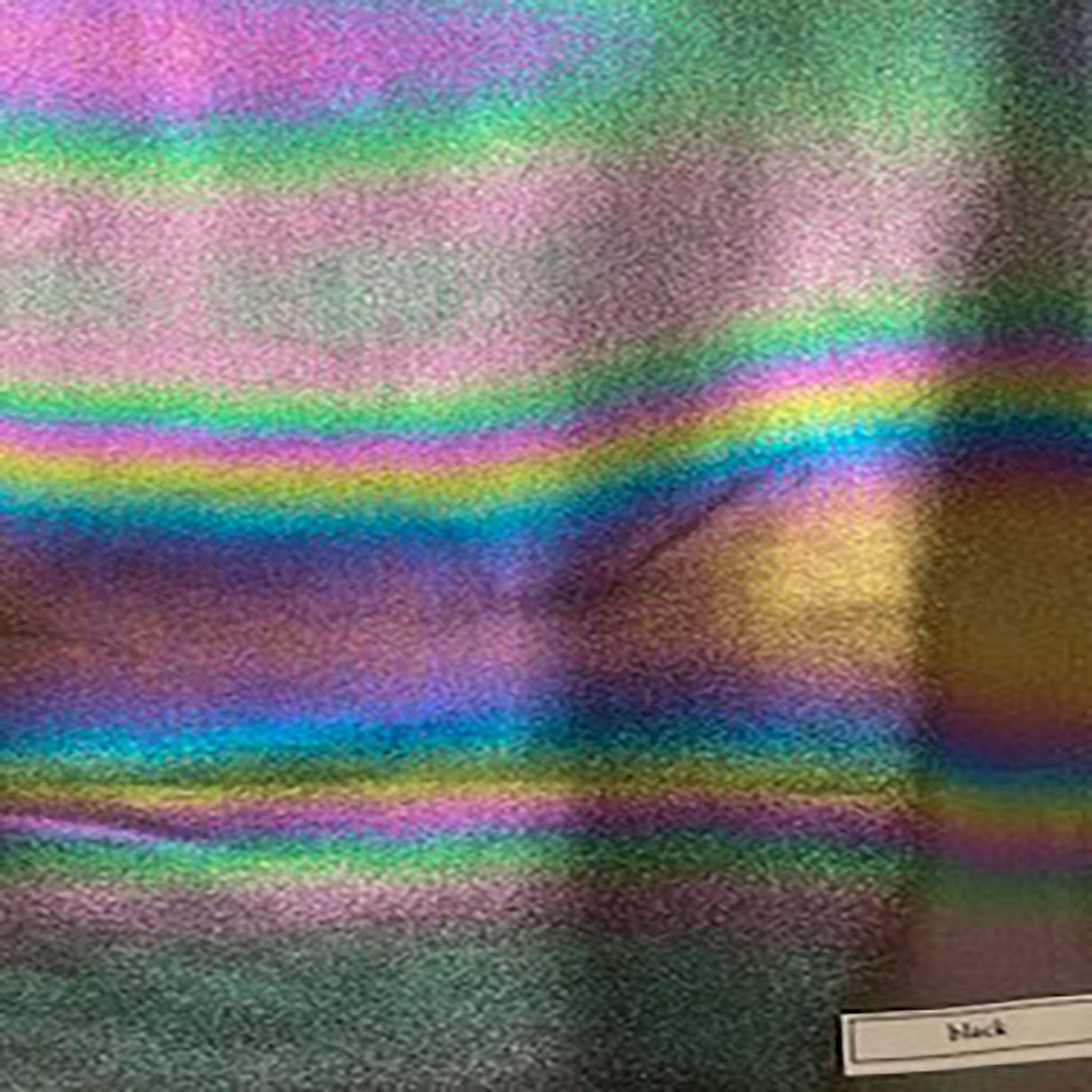 Nylon Spandex Oil Drop Foil Tricot Fabric