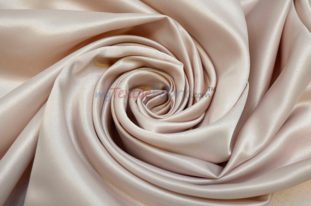 Lamour Satin Polyester Matte Satin Fabric - Multiple Colors, 58/60" Width (1 Yard)