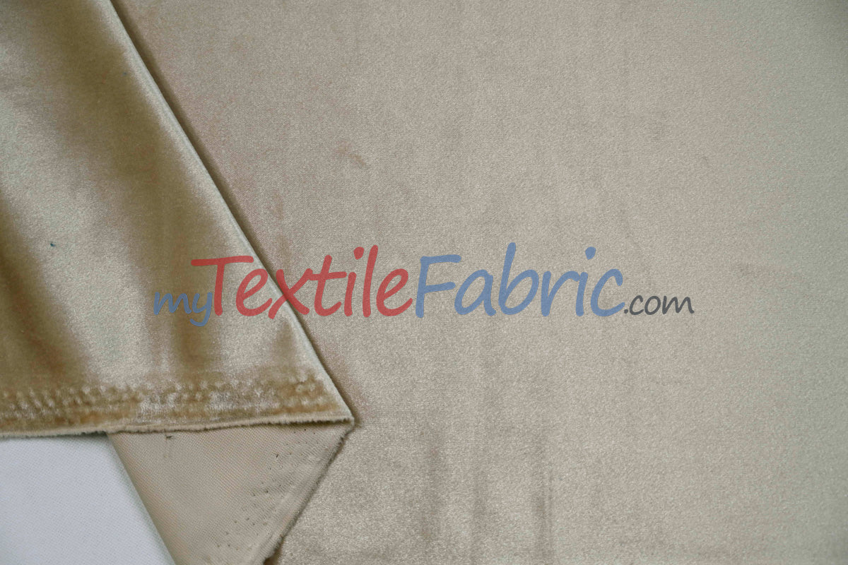BT Royal Plush Velvet Fabric - Soft Plush Non Stretch Velvet, Multiple Colors, 58/60" Width (1 Yard)