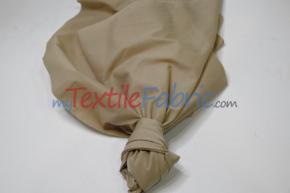 Polyester Cotton Broadcloth Fabric - Solid Colors, 58/60" Width (1 Yard)