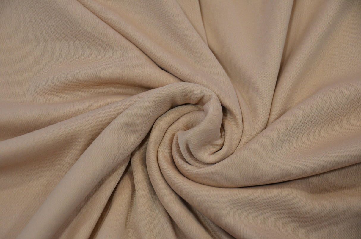 Interlock 70 Denier Polyester Fabric - Solid White, Ivory, Black, 58/60" Width (1 Yard)