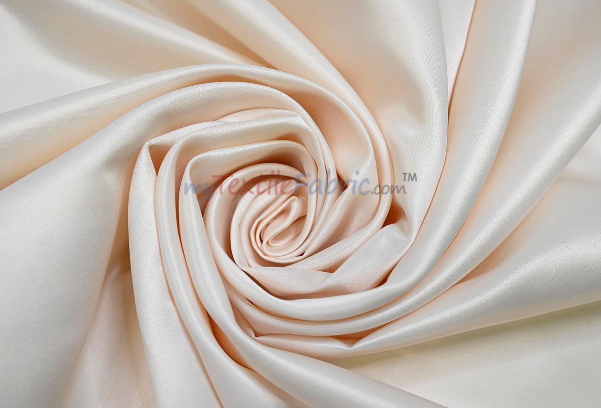 Lamour Satin Polyester Matte Satin Fabric - Multiple Colors, 58/60" Width (1 Yard)