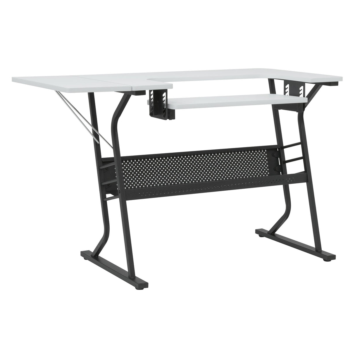 Studio Design Eclipse Hobby Sewing Table Black White