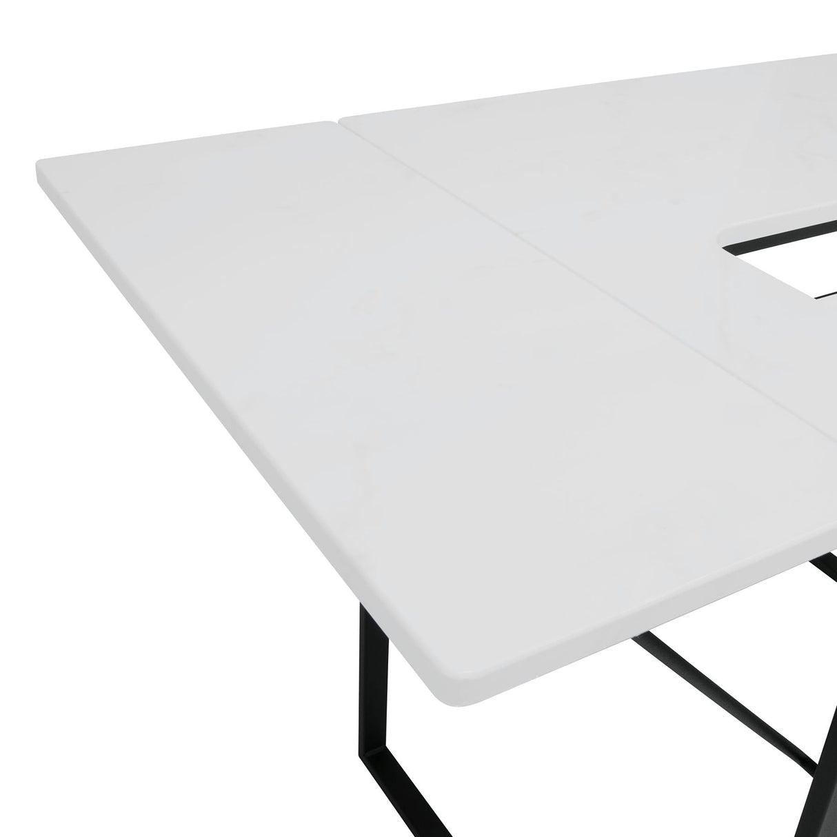 Studio Design Dart Sewing Table Graphite / White