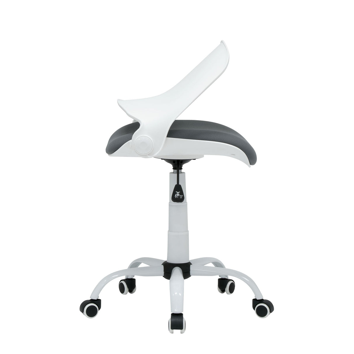 Studio Design Folding Back Task Chair White Grey