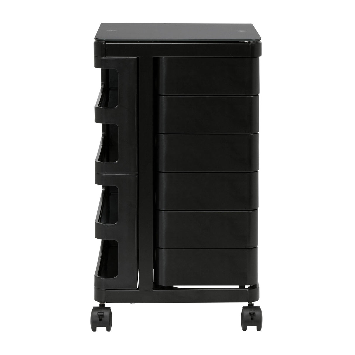 Studio Design KUBX Mobile Storage Cart Black