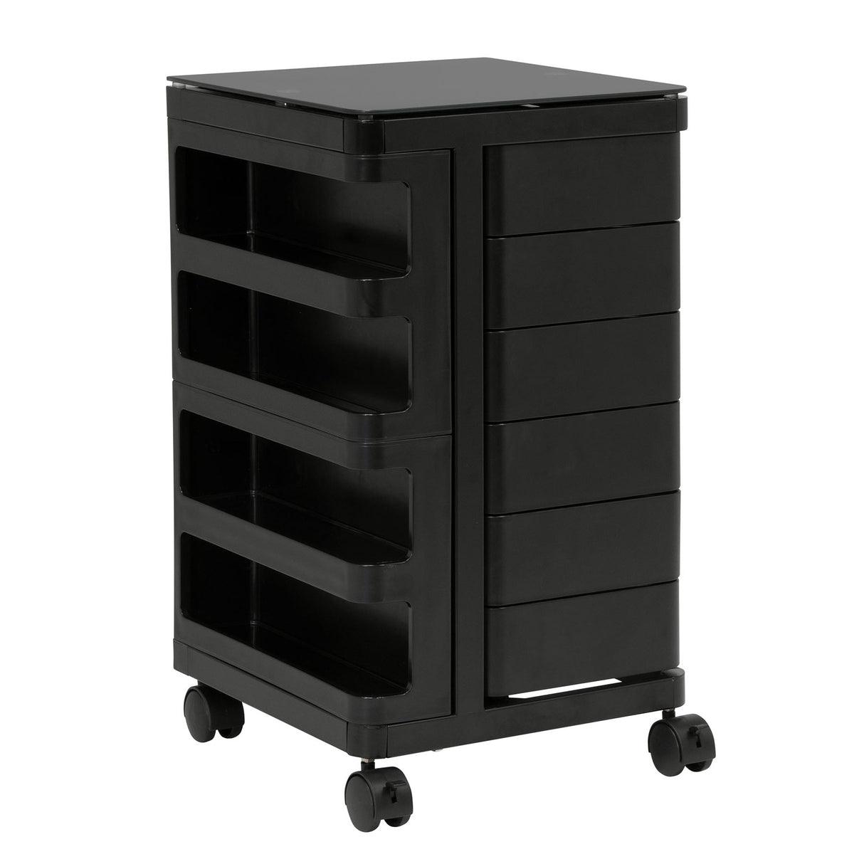 Studio Design KUBX Mobile Storage Cart Black