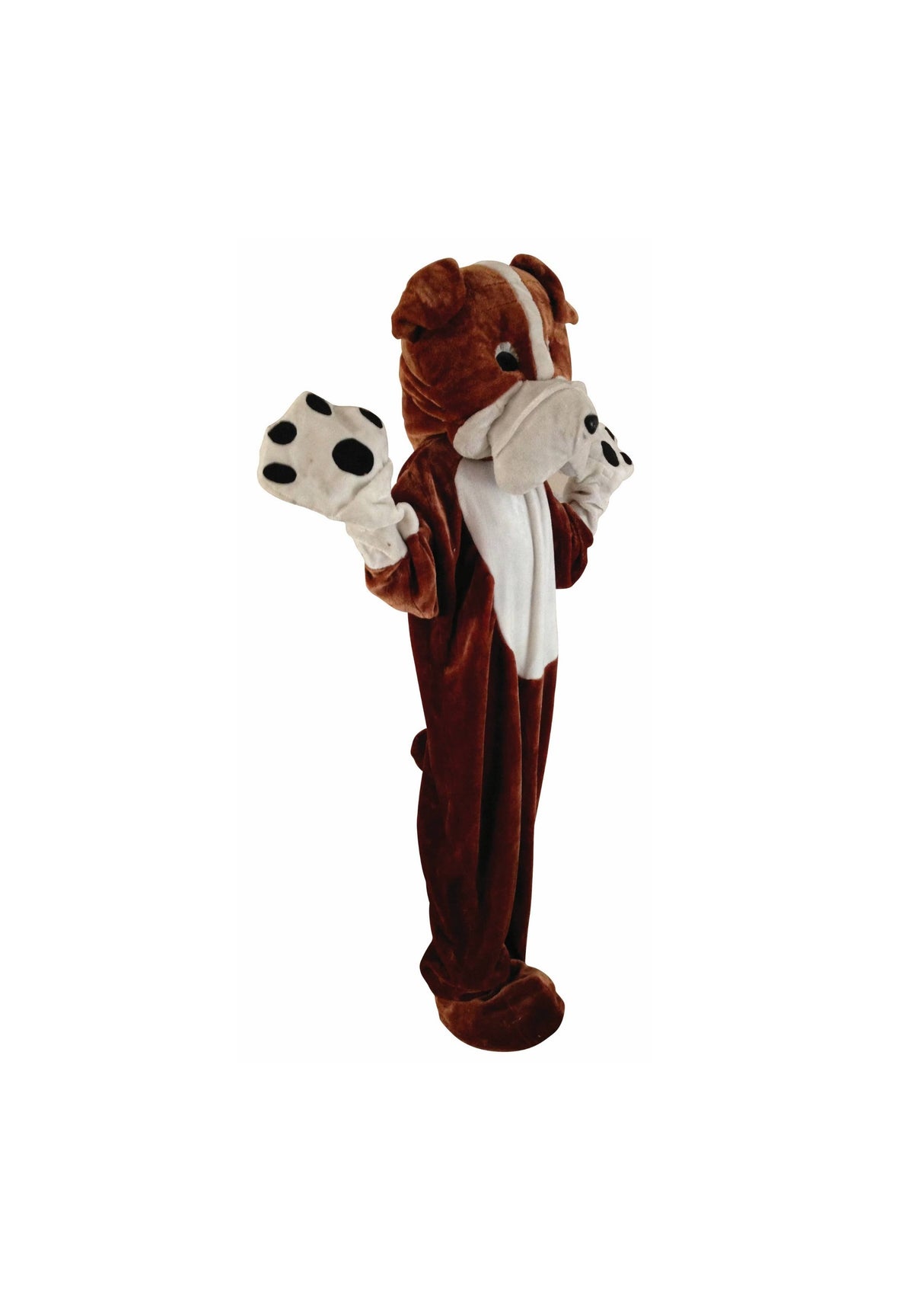Bulldog Mascot Costume - Adults