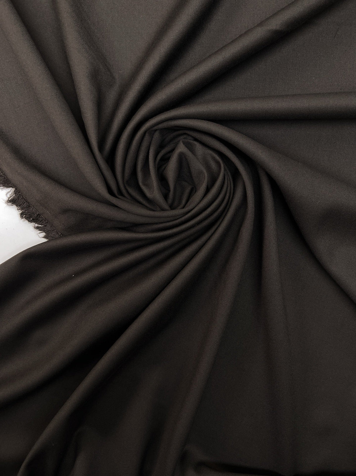 Stretch Twill Fabric Gray Brown