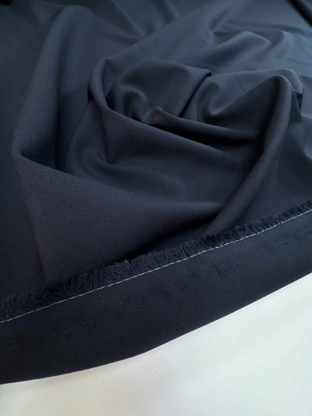 Polyester Viscose Elastane Woven Blue