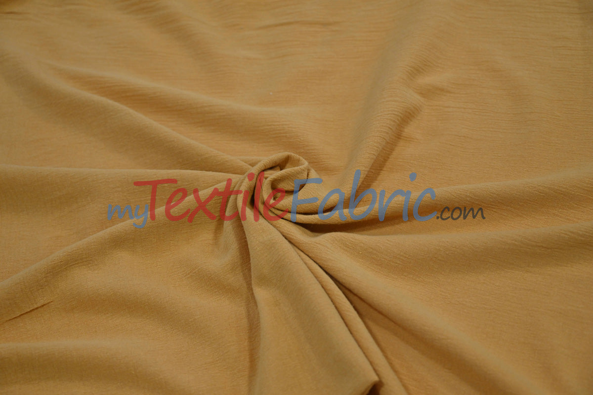 100 Percent Cotton Gauze Fabric - Soft Lightweight Muslin, 46/48" Width, Yards, Bolts, Sample Swatch (1 Yard)