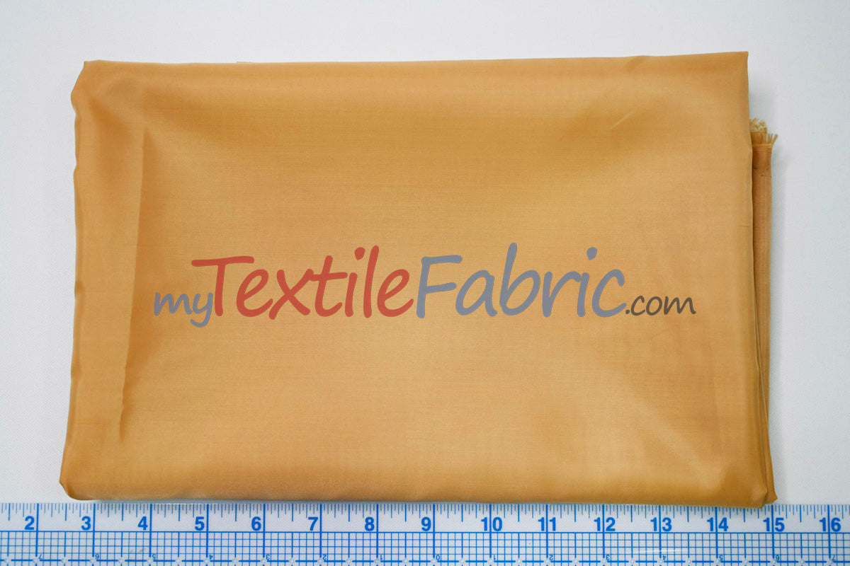 Polyester Lining Fabric - 100 Percent Polyester, Solid, 58/60" Width (Continuous Yards)