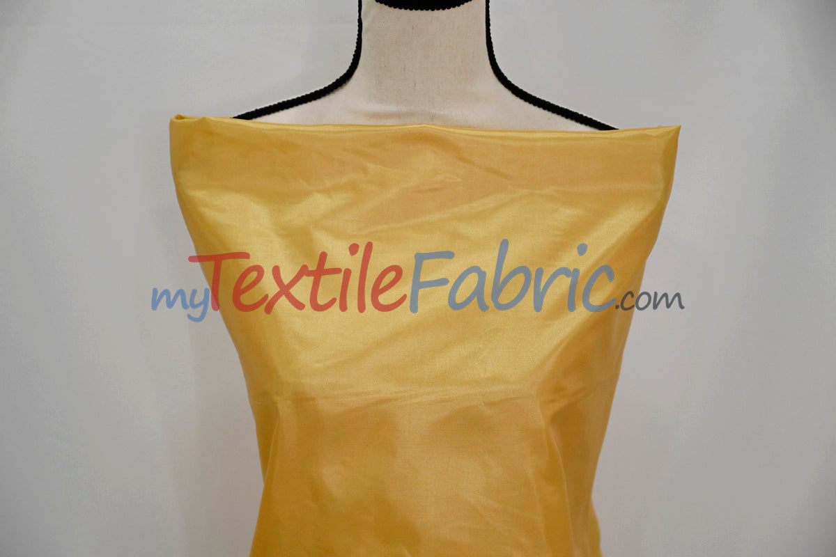 Polyester Silky Habotai Lining Polyester Fabric - Solid Multiple Colors, 58" Width (Continuous Yards)