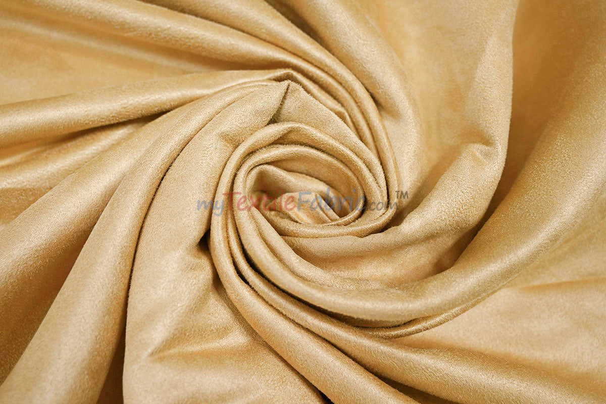Microsuede Faux Suede Fabric - 40 Colors, 60" Width (Continuous Yards)