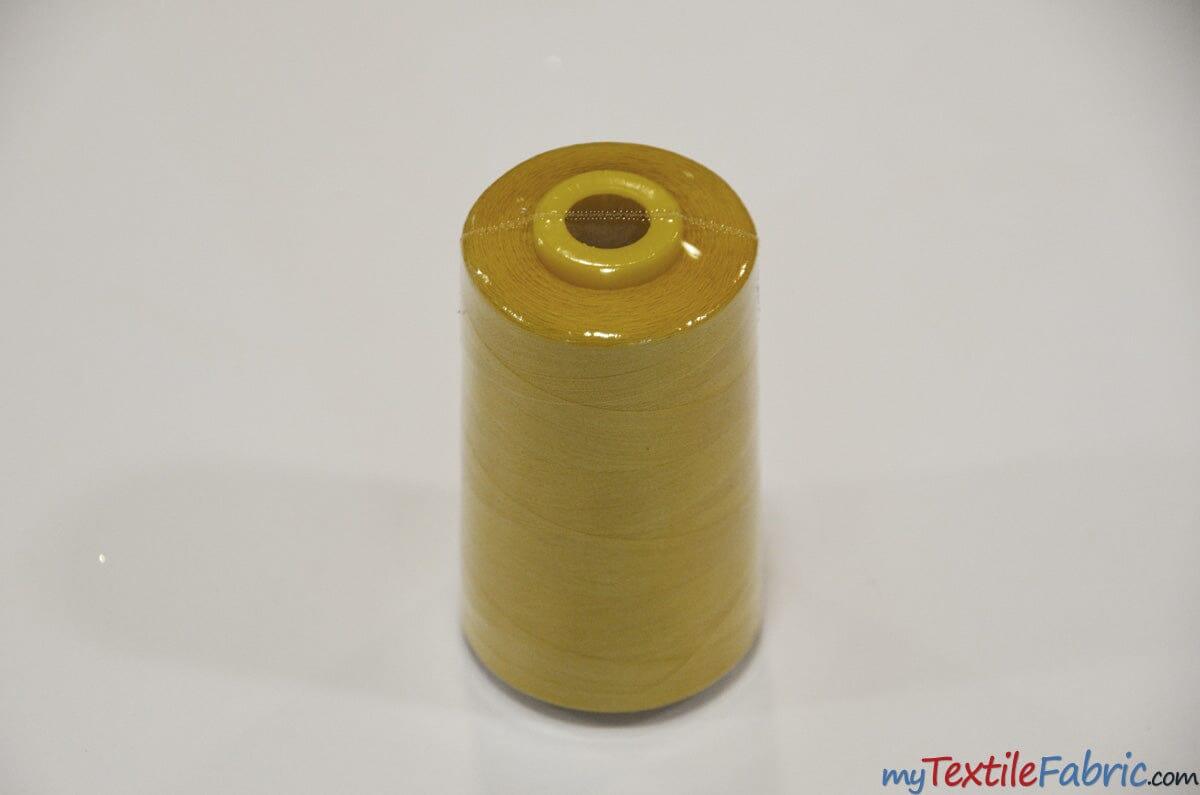 All Purpose Polyester Thread - 100% Spun Polyester Sewing Thread, 6000 Yard Spool, 50+ Colors Available (1 Spool)