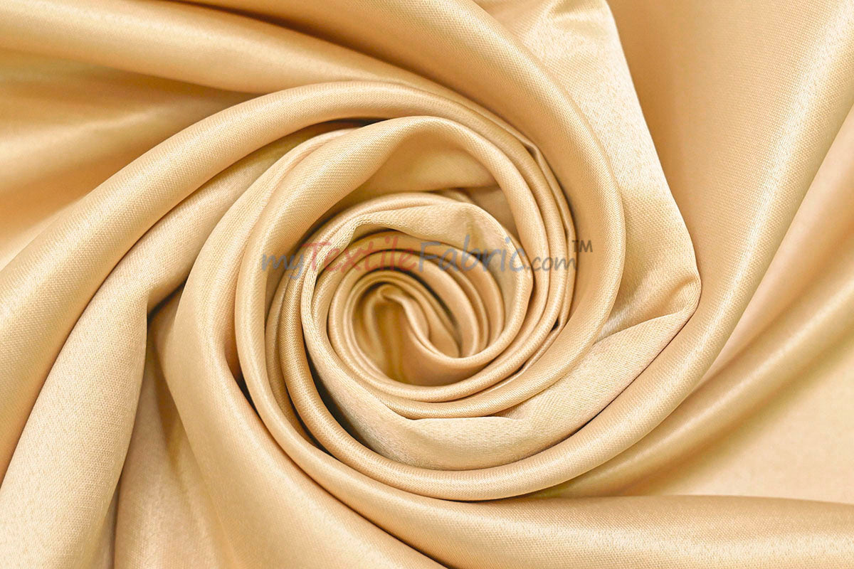 Lamour Satin Polyester Matte Satin Fabric - Multiple Colors, 58/60" Width (1 Yard)