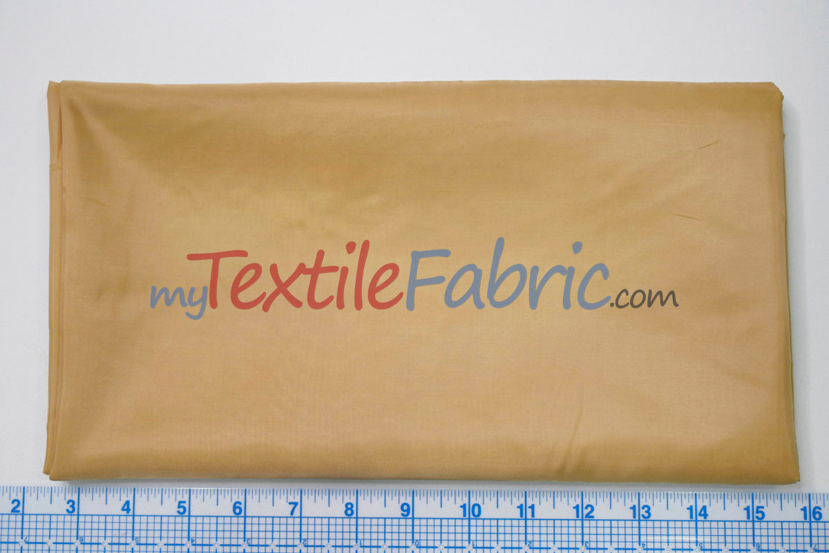 Polyester Lining Fabric - 100 Percent Polyester, Solid, 58/60" Width (Continuous Yards)