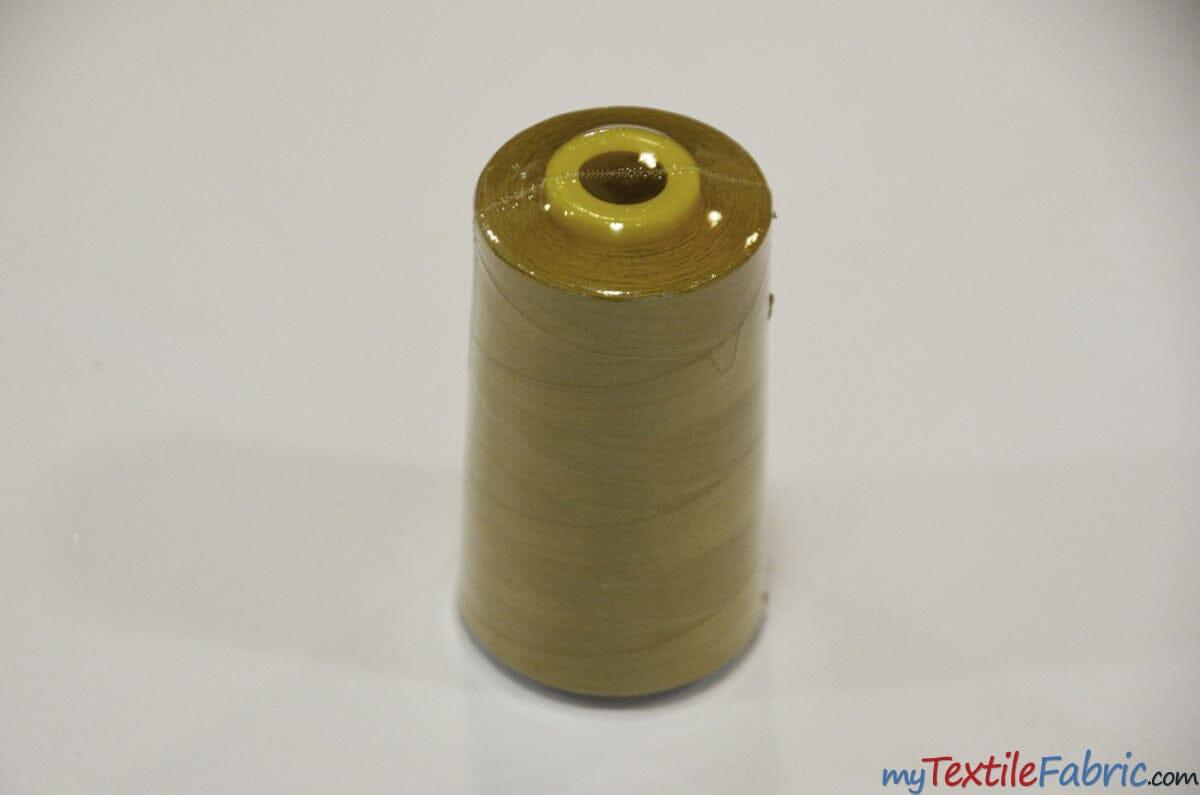 All Purpose Polyester Thread - 100% Spun Polyester Sewing Thread, 6000 Yard Spool, 50+ Colors Available (1 Spool)