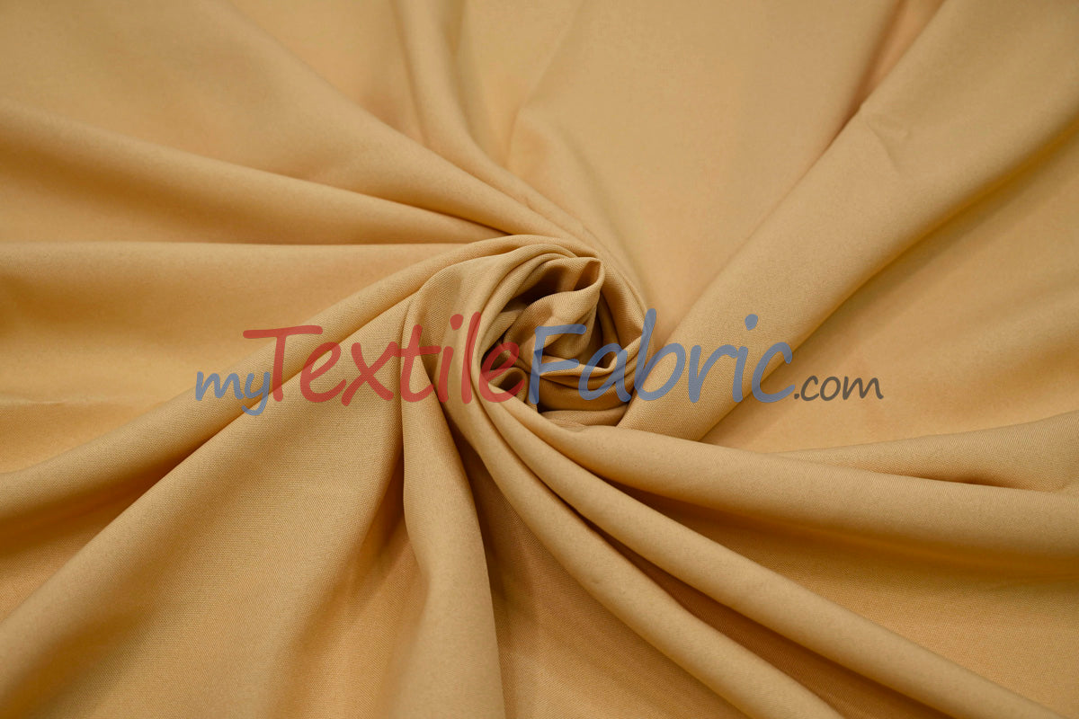 Visa Polyester Poplin Fabric - Solid, 58/60" Width (1 Yard)