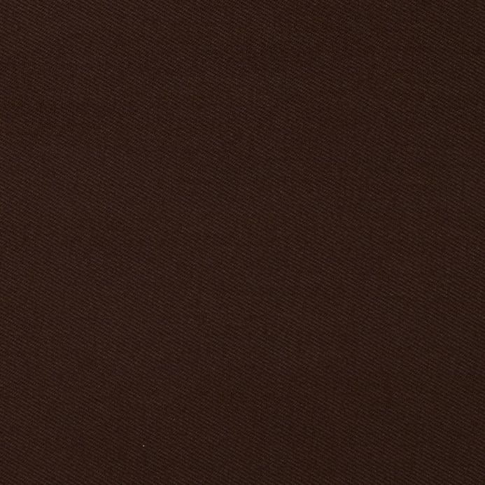 Brown Poly Cotton Twill Fabric