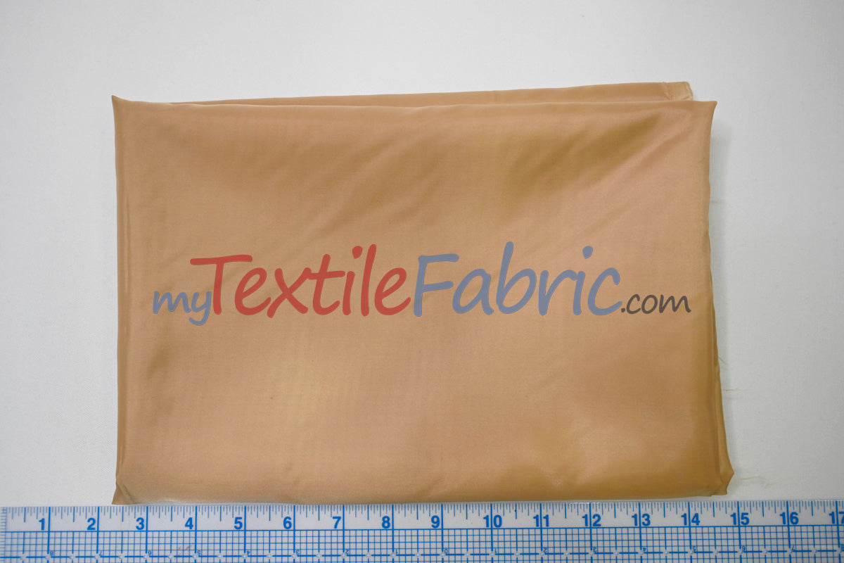 Polyester Lining Fabric - 100 Percent Polyester, Solid, 58/60" Width (Continuous Yards)