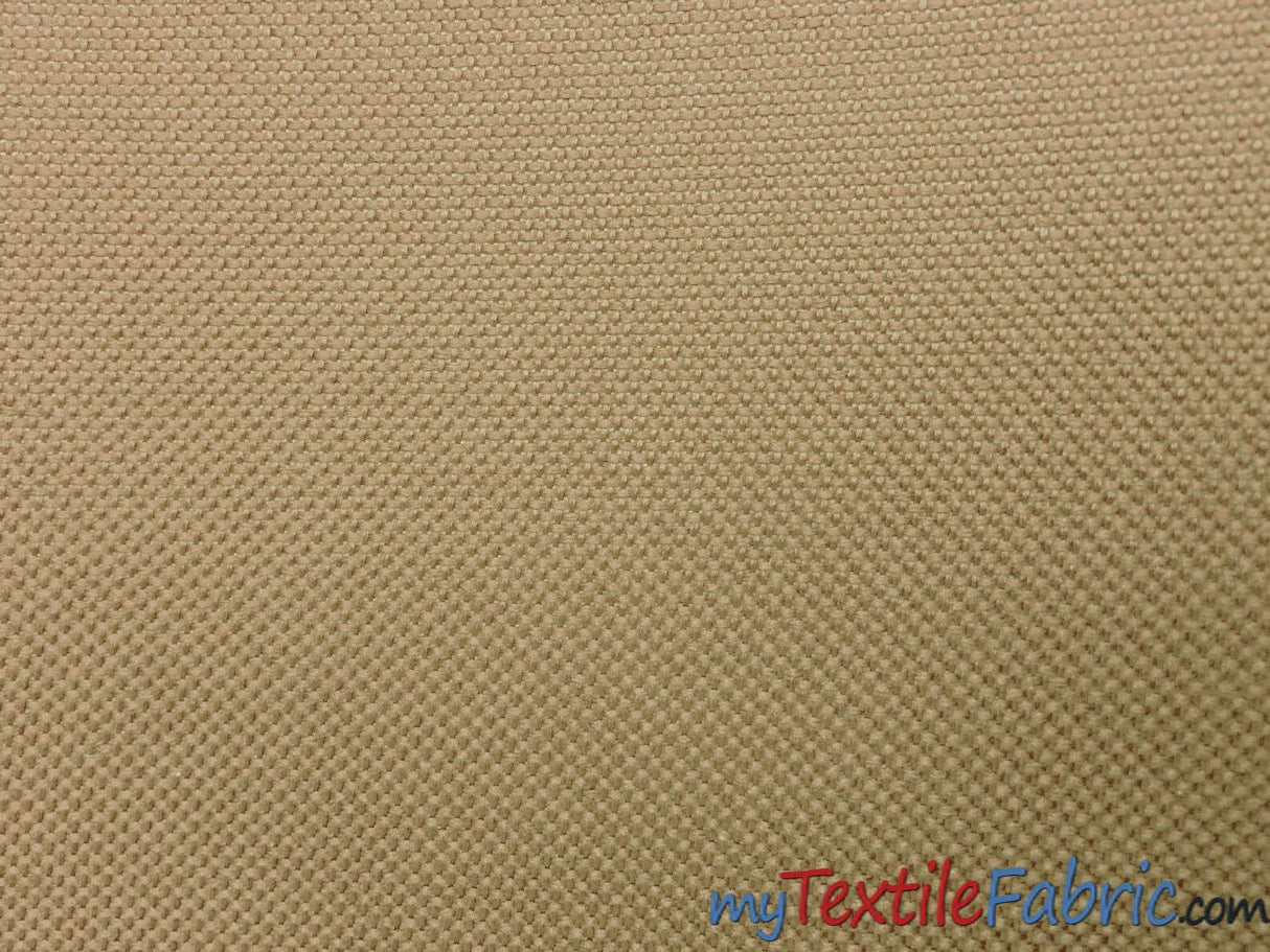 Waterproof Sun Repellent Polyester Canvas Fabric - Solid, 57/58" Width (1 Yard)