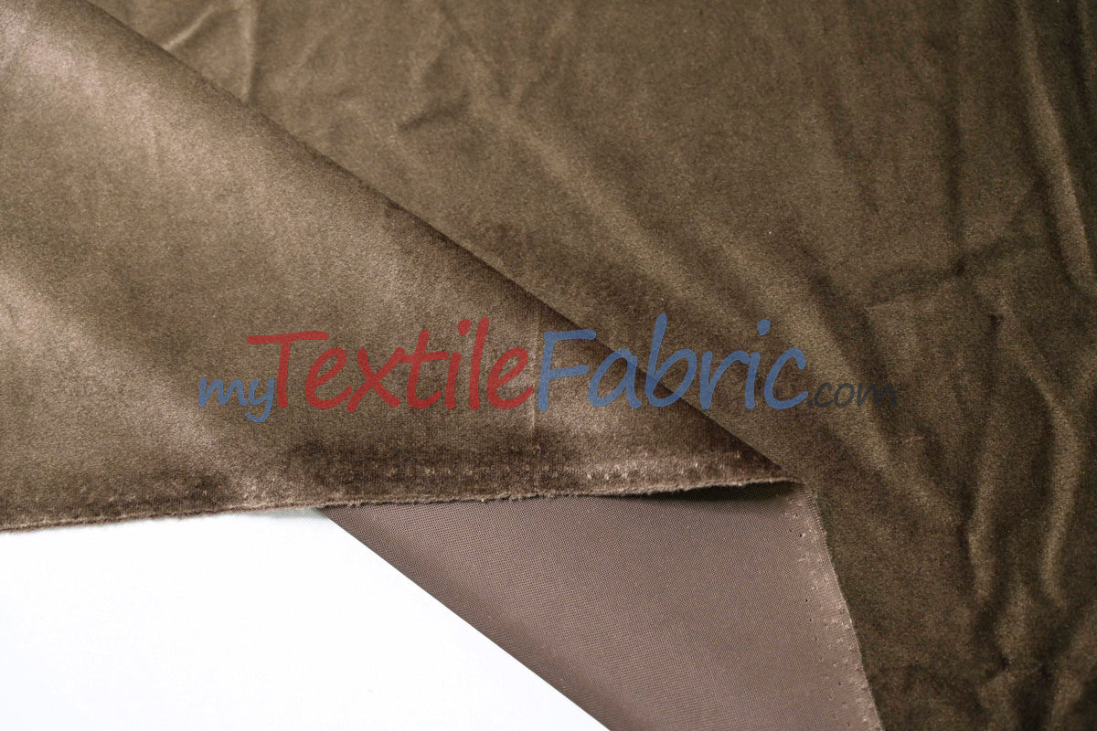 BT Royal Plush Velvet Fabric - Soft Plush Non Stretch Velvet, Multiple Colors, 58/60" Width (1 Yard)