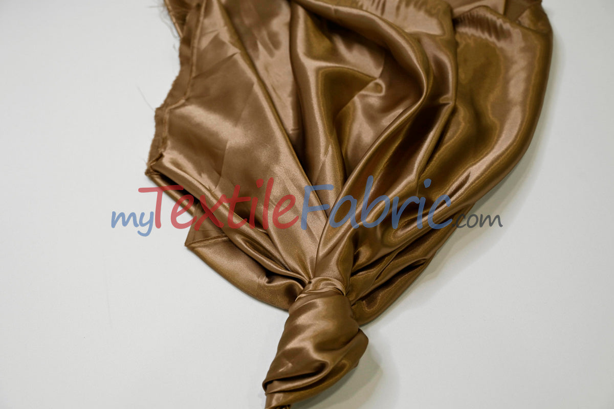 Stretch Charmeuse Satin Fabric - 96% Polyester 4% Spandex, Solid, 58/60" Width (Yards, Bolts, Sample Swatches)