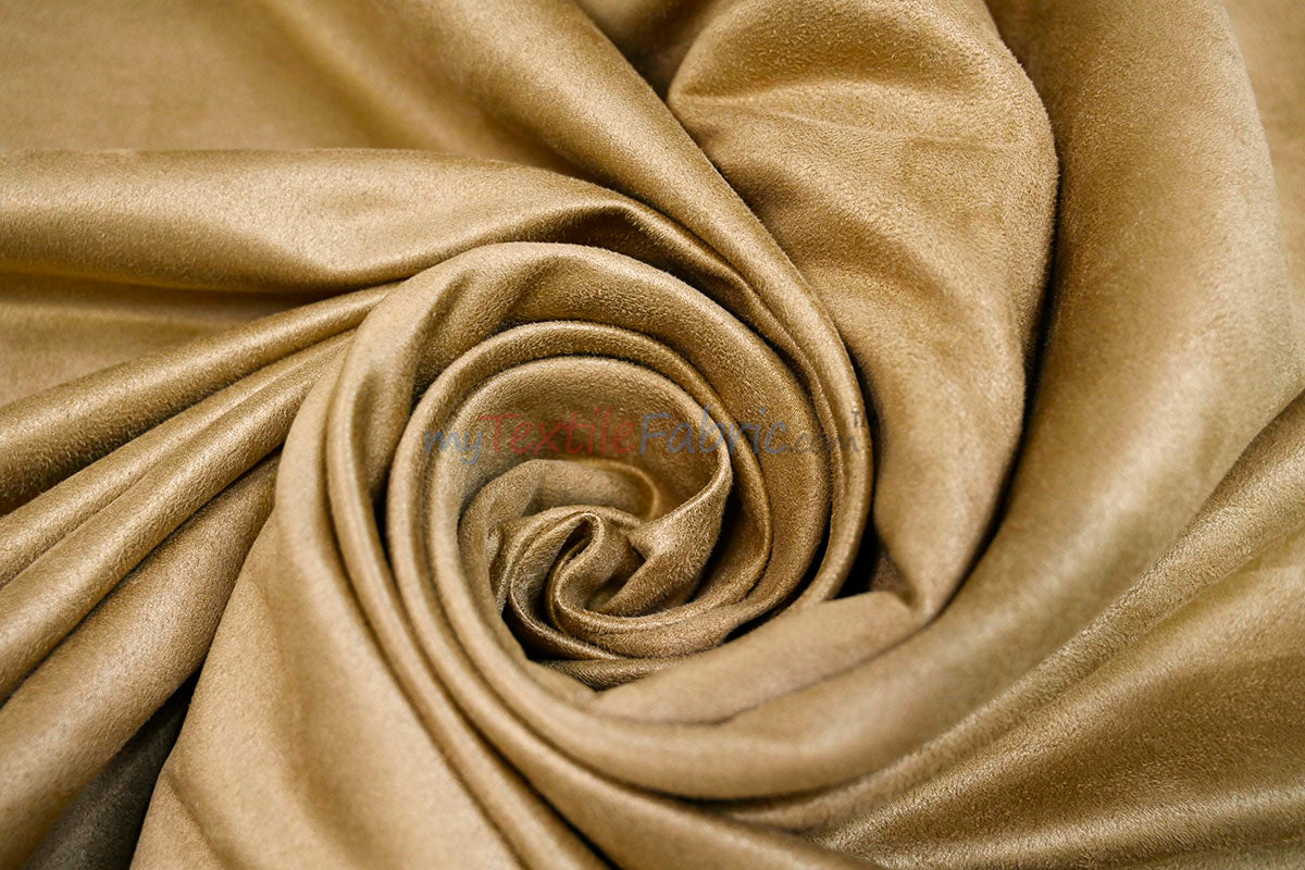 Microsuede Faux Suede Fabric - 40 Colors, 60" Width (Continuous Yards)