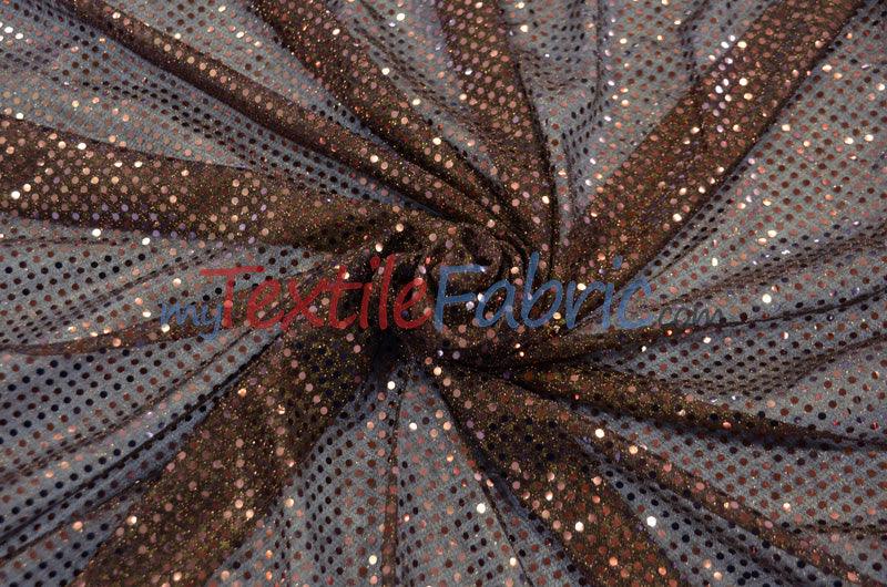 Confetti Dot Sequins Polyester Fabric - 3Mm Sequins, 45" Width (1 Yard)