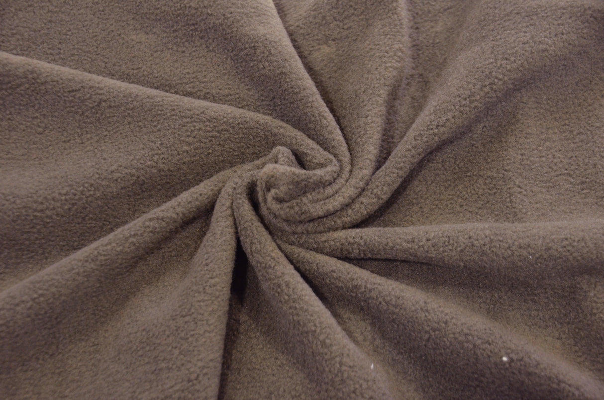 Polar Fleece Polyester Fabric - Anti Pill, Solid, 58/60" Width (1 Yard)