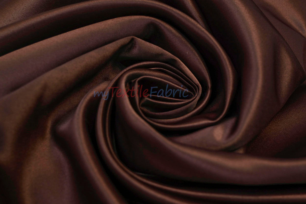 Lamour Satin Polyester Matte Satin Fabric - Multiple Colors, 58/60" Width (1 Yard)
