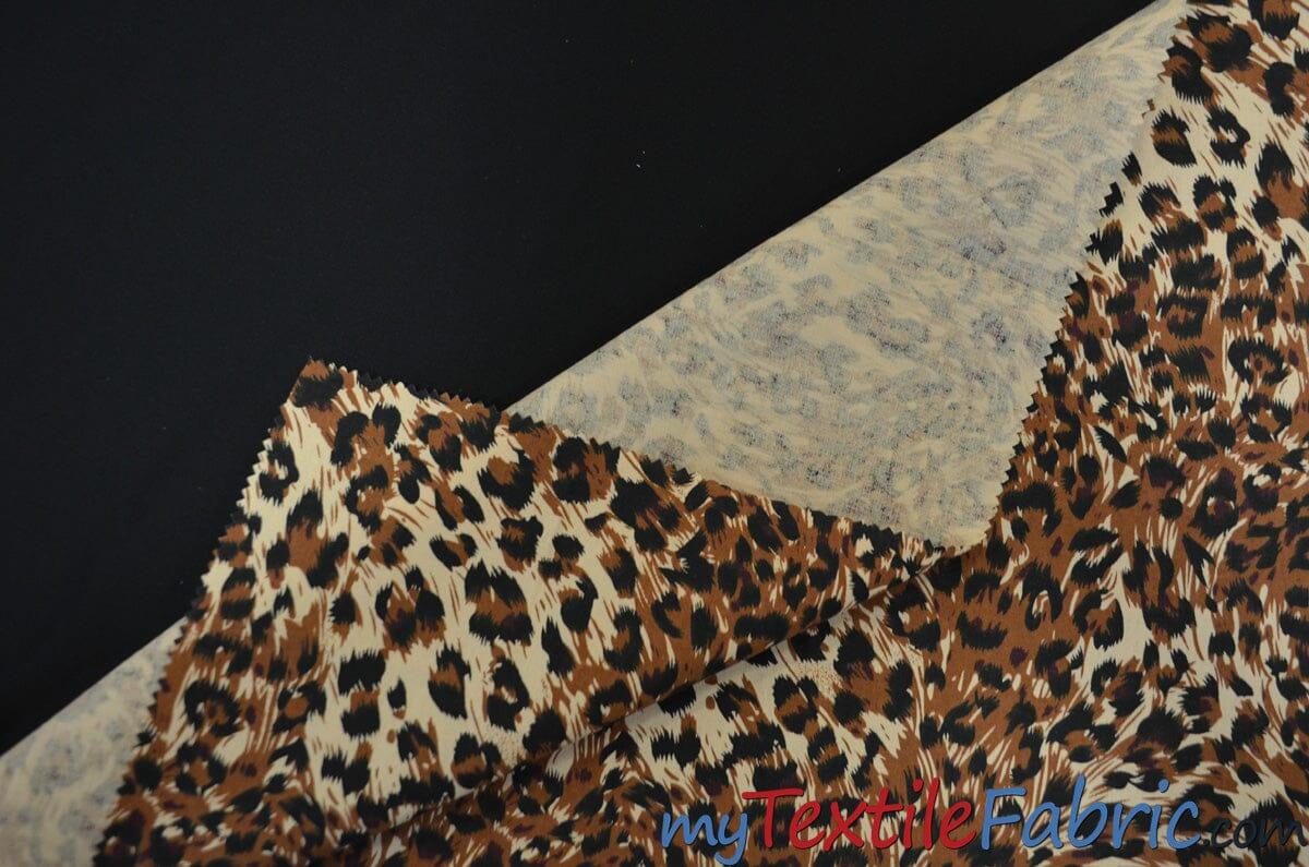 Small Cheetah Cotton Print 100 Percent Cotton Fabric - Animal Print, 58/60" Width (Yards)