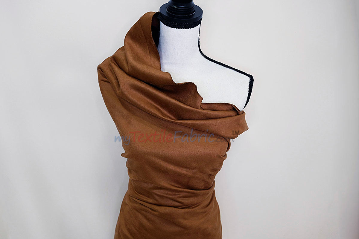 Microsuede Faux Suede Fabric - 40 Colors, 60" Width (Continuous Yards)