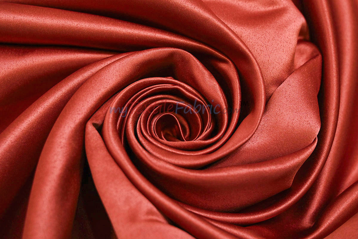 Lamour Satin Polyester Matte Satin Fabric - Multiple Colors, 58/60" Width (1 Yard)